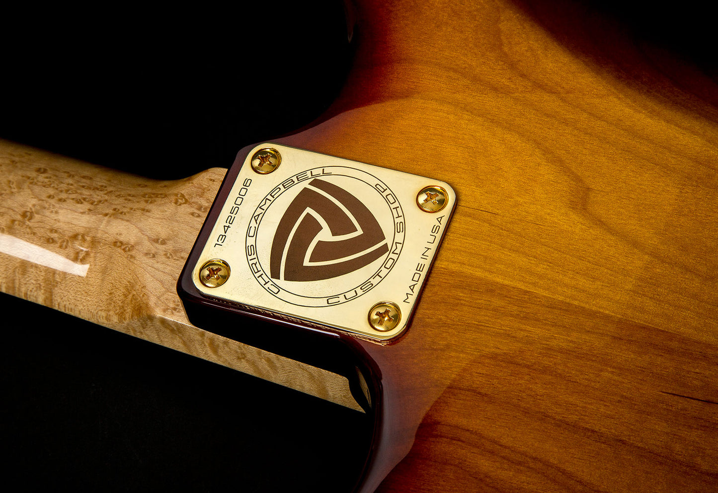 Chris Campbell CCS Modern SSH Dark Cherry Burst
